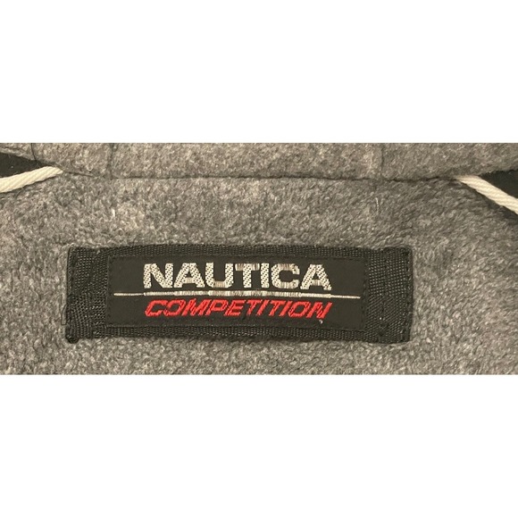 VTG‎ 90's Nautica Competition Zip Up Fleece Sweatshirt Jacket Size Med Y2K USA - Picture 10 of 10
